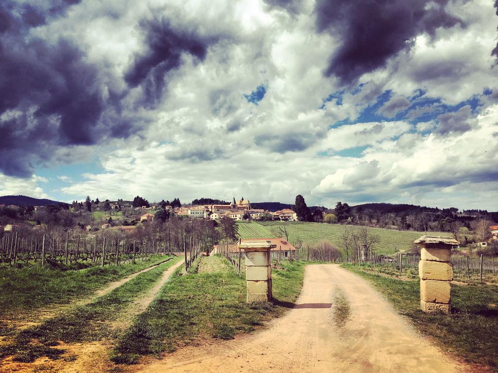 Gites Le Lancelot Ambierle Bagian luar foto